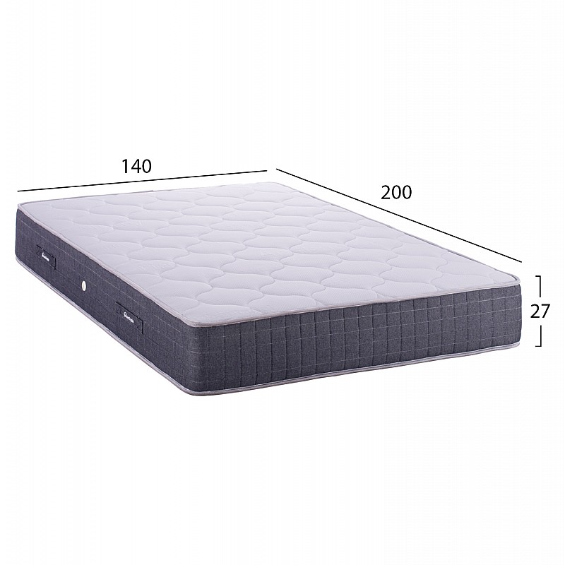 ΣΤΡΩΜΑ DREAMTOPIA ΣΕΙΡΑ CLOUD9 HM656.140 BONNELL SPRING 140x200x27Υ εκ.