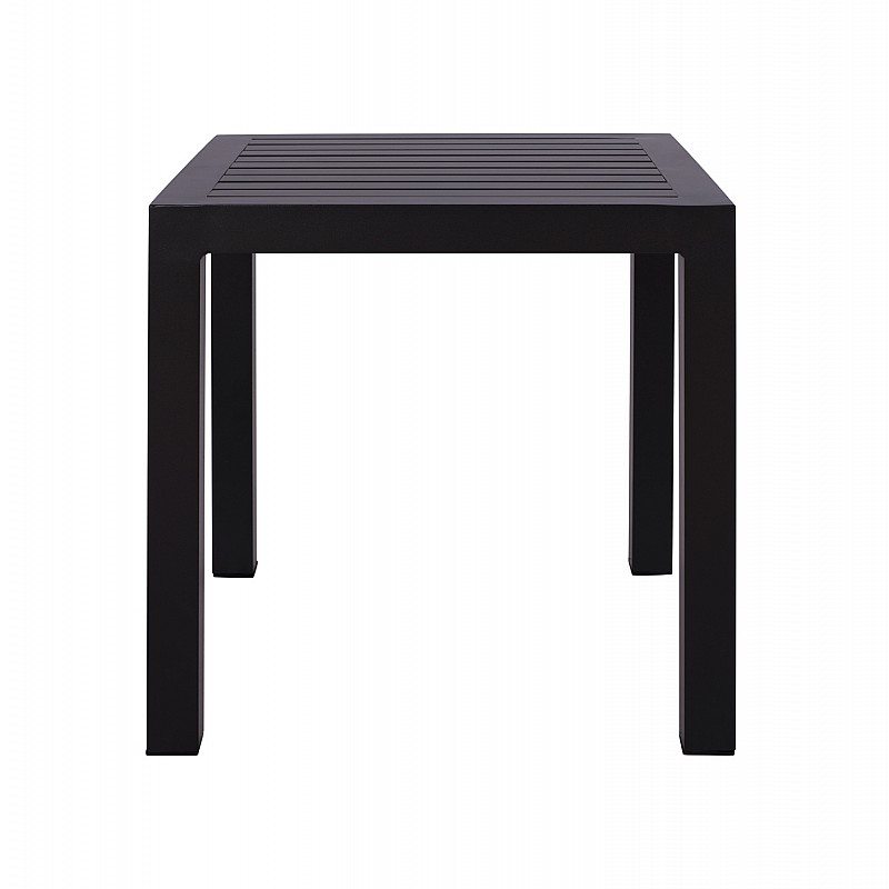 ΤΡΑΠΕΖΙ ΑΛΟΥΜΙΝΙΟΥ QIANA HM5402.02 ΓΚΡΙ 45x45x45,5 εκ.