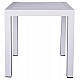 ΤΡΑΠΕΖΙ ΑΛΟΥΜΙΝΙΟΥ QIANA HM5402.01 ΛΕΥΚΟ 45x45x45,5 εκ. ΤΡΑΠΕΖΙ ΑΛΟΥΜΙΝΙΟΥ QIANA HM5402.01 ΛΕΥΚΟ 45x45x45,5 εκ.