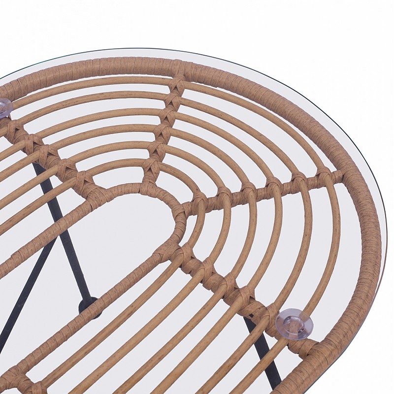 ΣΕΤ ΣΑΛΟΝΙ 4ΤΜΧ ALLEGRA HM5460 ΜΕΤΑΛΛΟ & WICKER ΣΕ ΜΠΕΖ ΧΡΩΜΑ ΣΕΤ ΣΑΛΟΝΙ 4ΤΜΧ ALLEGRA HM5460 ΜΕΤΑΛΛΟ & WICKER ΣΕ ΜΠΕΖ ΧΡΩΜΑ