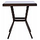 ΤΡΑΠΕΖΙ ΑΛΟΥΜΙΝΙΟΥ HARLOW 70X70X76  BAMBOO LOOK HM5568.03 ΚΑΦΕ ΜΕ ΓΥΑΛΙ ΤΡΑΠΕΖΙ ΑΛΟΥΜΙΝΙΟΥ HARLOW 70X70X76  BAMBOO LOOK HM5568.03 ΚΑΦΕ ΜΕ ΓΥΑΛΙ