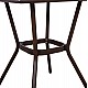 ΤΡΑΠΕΖΙ ΑΛΟΥΜΙΝΙΟΥ HARLOW 70X70X76  BAMBOO LOOK HM5568.03 ΚΑΦΕ ΜΕ ΓΥΑΛΙ ΤΡΑΠΕΖΙ ΑΛΟΥΜΙΝΙΟΥ HARLOW 70X70X76  BAMBOO LOOK HM5568.03 ΚΑΦΕ ΜΕ ΓΥΑΛΙ