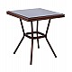 ΤΡΑΠΕΖΙ ΑΛΟΥΜΙΝΙΟΥ HARLOW 70X70X76  BAMBOO LOOK HM5568.03 ΚΑΦΕ ΜΕ ΓΥΑΛΙ ΤΡΑΠΕΖΙ ΑΛΟΥΜΙΝΙΟΥ HARLOW 70X70X76  BAMBOO LOOK HM5568.03 ΚΑΦΕ ΜΕ ΓΥΑΛΙ