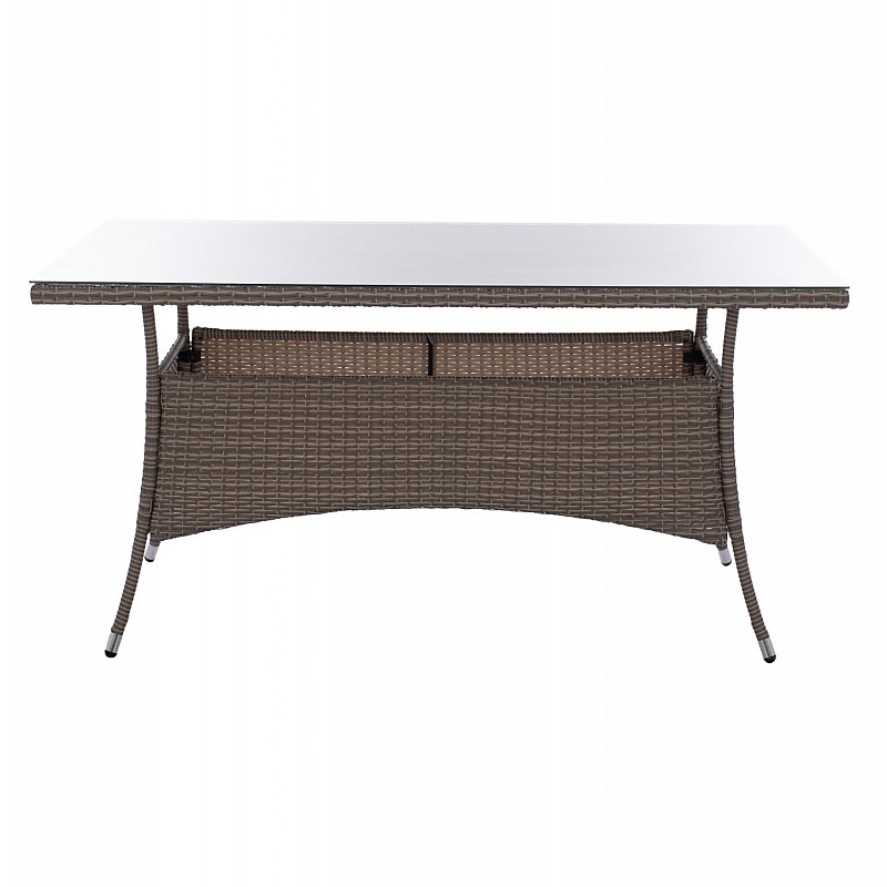 ΤΡΑΠΕΖΙ ΜΕΤΑΛΛΙΚΟ MINSK RATTAN ΓΚΡΙ HM5507.01 150x90x75Υ εκ. ΤΡΑΠΕΖΙ ΜΕΤΑΛΛΙΚΟ MINSK RATTAN ΓΚΡΙ HM5507.01 150x90x75Υ εκ.