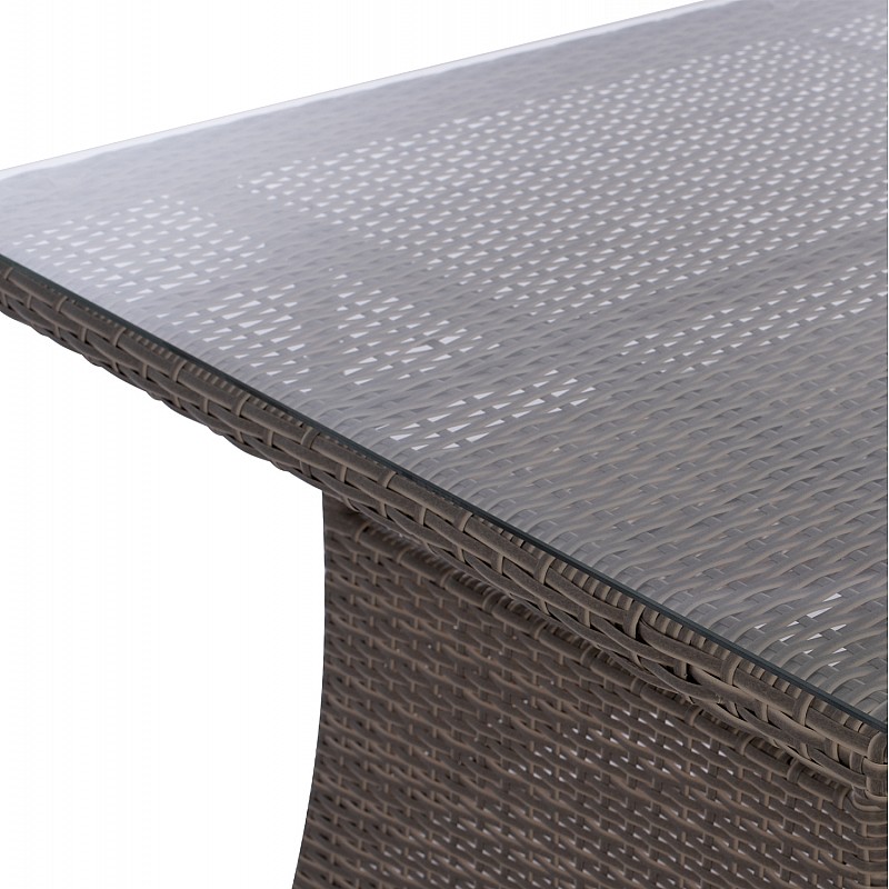 ΤΡΑΠΕΖΙ ΜΕΤΑΛΛΙΚΟ MINSK RATTAN ΓΚΡΙ HM5507.01 150x90x75Υ εκ. ΤΡΑΠΕΖΙ ΜΕΤΑΛΛΙΚΟ MINSK RATTAN ΓΚΡΙ HM5507.01 150x90x75Υ εκ.