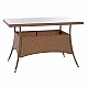 ΤΡΑΠΕΖΙ ΜΕΤΑΛΛΙΚΟ MILITARY RATTAN ΜΠΕΖ ΚΑΦΕ HM5141.32 120x70x75Υ εκ. ΤΡΑΠΕΖΙ ΜΕΤΑΛΛΙΚΟ MILITARY RATTAN ΜΠΕΖ ΚΑΦΕ HM5141.32 120x70x75Υ εκ.