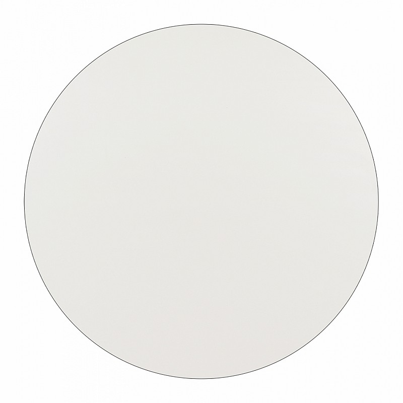 ΕΠΙΦΑΝΕΙΑ ΤΡΑΠΕΖΙΟΥ HPL HM5842.02 ΛΕΥΚΗ Φ69 εκ. ΠΑΧΟΥΣ 12mm.