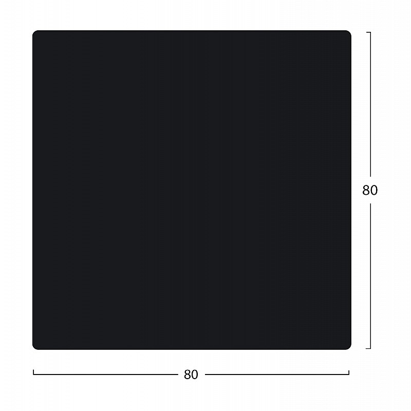 ΕΠΙΦΑΝΕΙΑ ΤΡΑΠΕΖΙΟΥ HPL HM5839.01 ΜΑΥΡΗ 80x80 εκ. ΠΑΧΟΥΣ 12mm. ΕΠΙΦΑΝΕΙΑ ΤΡΑΠΕΖΙΟΥ HPL HM5839.01 ΜΑΥΡΗ 80x80 εκ. ΠΑΧΟΥΣ 12mm.