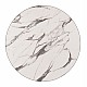 ΕΠΙΦΑΝΕΙΑ ΤΡΑΠΕΖΙΟΥ HPL HM5841.11 MARBLE WHITE-GREY Φ60 εκ. ΠΑΧΟΥΣ 12mm.