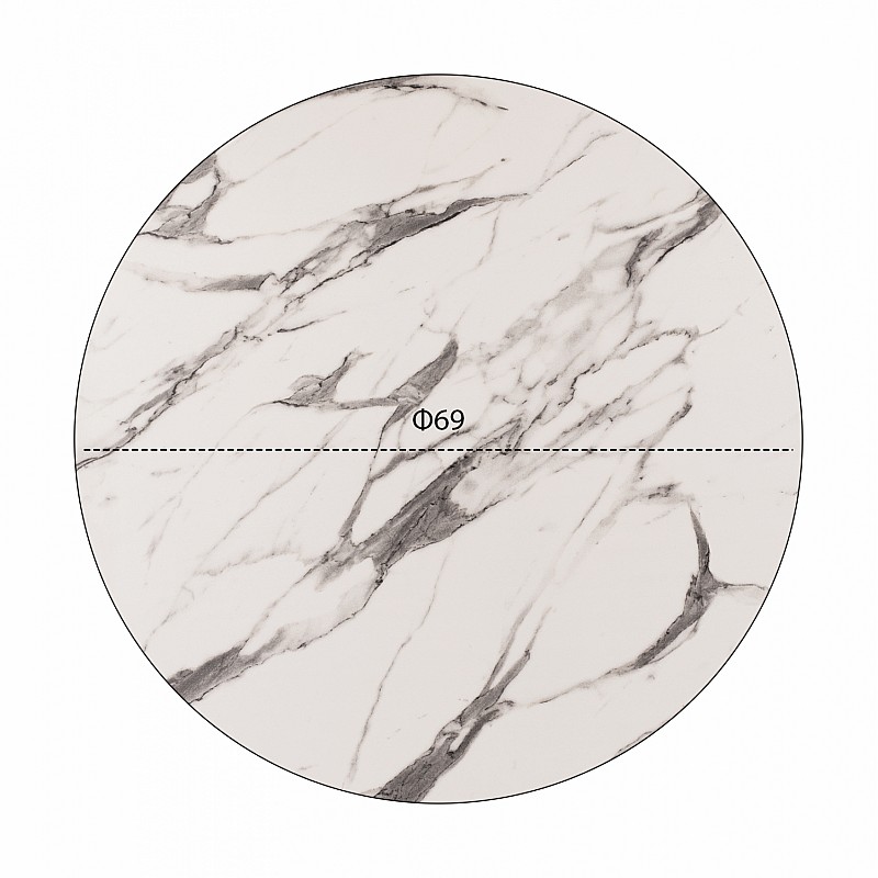 ΕΠΙΦΑΝΕΙΑ ΤΡΑΠΕΖΙΟΥ HPL HM5842.11 MARBLE WHITE-GREY Φ69 εκ. ΠΑΧΟΥΣ 12mm. ΕΠΙΦΑΝΕΙΑ ΤΡΑΠΕΖΙΟΥ HPL HM5842.11 MARBLE WHITE-GREY Φ69 εκ. ΠΑΧΟΥΣ 12mm.