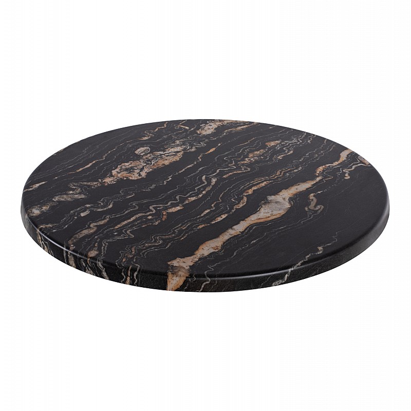 ΕΠΙΦΑΝΕΙΑ ΤΡΑΠΕΖΙΟΥ Φ60Χ2.5εκ. 5787 WERZALIT BLACK GOLD MARBLE HM5227.15 ΕΠΙΦΑΝΕΙΑ ΤΡΑΠΕΖΙΟΥ Φ60Χ2.5εκ. 5787 WERZALIT BLACK GOLD MARBLE HM5227.15