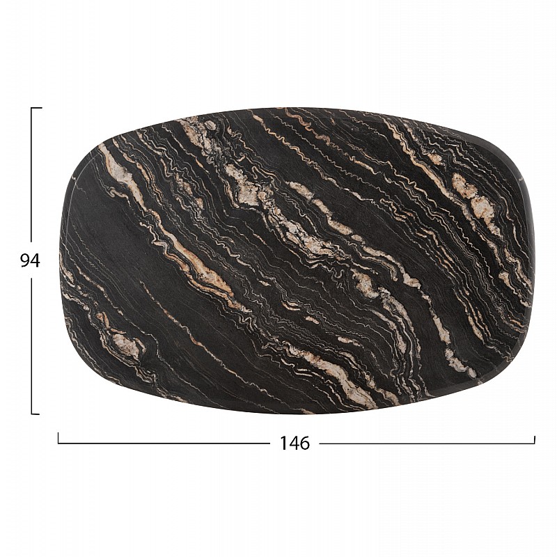 ΕΠΙΦΑΝΕΙΑ ΤΡΑΠΕΖΙΟΥ 5787 WERZALIT HM5916.15 BLACK GOLD MARBLE 146X94 εκ. ΕΠΙΦΑΝΕΙΑ ΤΡΑΠΕΖΙΟΥ 5787 WERZALIT HM5916.15 BLACK GOLD MARBLE 146X94 εκ.