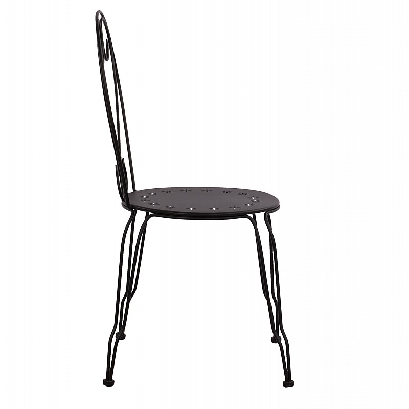 ΚΑΡΕΚΛΑ ΜΕΤΑΛΛΙΚΗ AMORE ΜΑΥΡΗ 42x48x90 εκ. HM5007.11 ΚΑΡΕΚΛΑ ΜΕΤΑΛΛΙΚΗ AMORE ΜΑΥΡΗ 42x48x90 εκ. HM5007.11