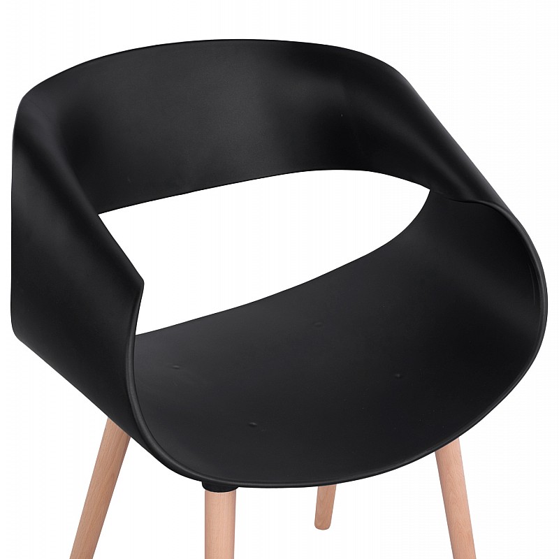 ΠΟΛΥΘΡΟΝΑ ΠΟΛΥΠΡΟΠΥΛΕΝΙΟΥ MAGGIE HM8600.02 ΣΕ ΜΑΥΡΟ ΧΡΩΜΑ 59x53x80Υ εκ.