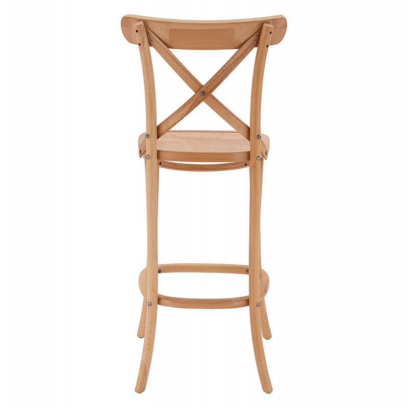 ΣΚΑΜΠΟ ΜΕΣ.ΥΨΟΥΣ GIOLIANA HM8750.01 ΑΠΟ ΟΞΙΑ ΦΥΣΙΚΟ ΜΕ PLYWOOD ΚΑΘΙΣΜΑ 46x46x101Υ εκ.