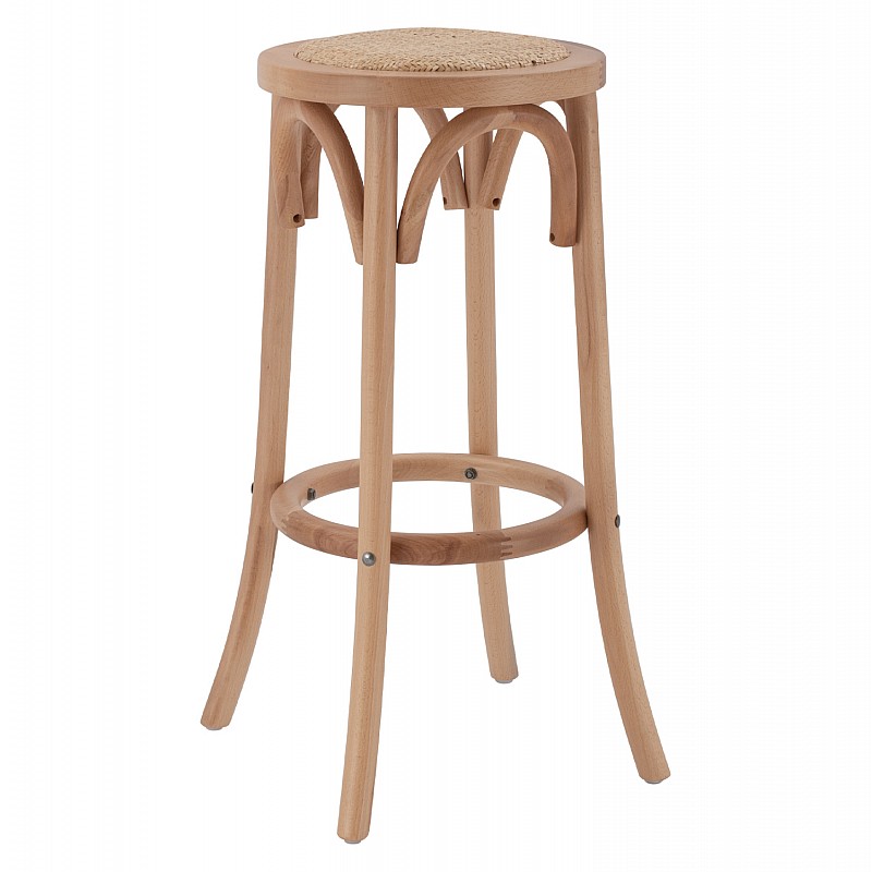 ΣΚΑΜΠΟ ΞΥΛΙΝΟ FAYE ΑΠΟ ΟΞΙΑ DARK HONEY ΜΕ ΨΑΘΑ Φ36Χ70 HM8751.05