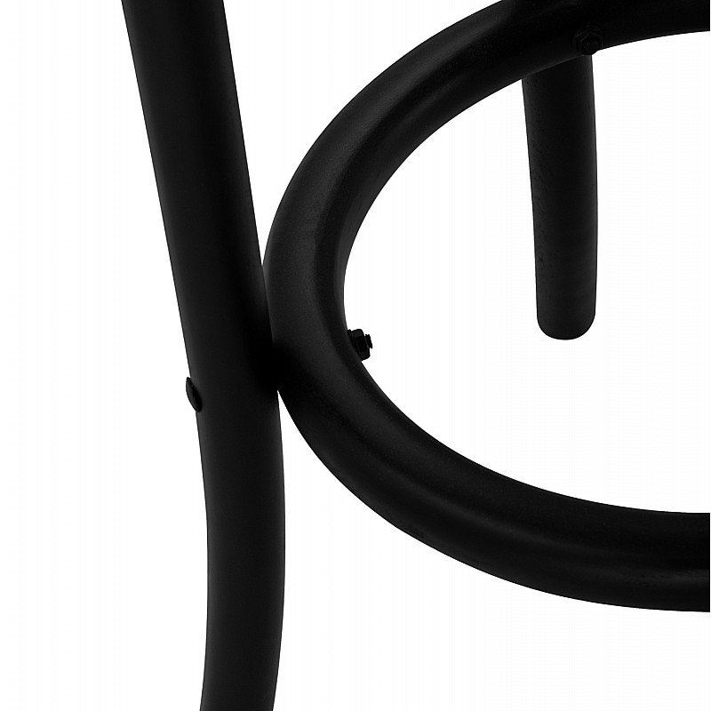 ΣΚΑΜΠΟ ΞΥΛΙΝΟ FAYE ΑΠΟ ΟΞΙΑ ΜΑΥΡΟ ΜΕ ΨΑΘΑ Φ36Χ70 HM8751.02