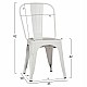 ΚΑΡΕΚΛΑ ΜΕΤΑΛΛΙΚΗ MELITA ΣΕ ΛΕΥΚΟ MAT 43x50x82Υ εκ. HM8641.21 ΚΑΡΕΚΛΑ ΜΕΤΑΛΛΙΚΗ MELITA ΣΕ ΛΕΥΚΟ MAT 43x50x82Υ εκ. HM8641.21