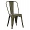 ΚΑΡΕΚΛΑ ΜΕΤΑΛΛΙΚΗ MELITA-PRO HM8641.43 ΣΕ DARK OLIVE GREEN 44x47x84.5Υεκ.