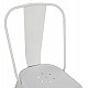 ΚΑΡΕΚΛΑ ΜΕΤΑΛΛΙΚΗ MELITA-PRO HM8641.41 ΛΕΥΚΟ ΜΑΤ 44x47x84.5Υεκ.