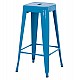 ΣΚΑΜΠΟ ΜΠΑΡ ΜΕΤΑΛΛΙΚΟ MELITA-PRO HM8642.48 ΣΕ ΜΠΛΕ 43x43x78Υεκ.