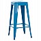 ΣΚΑΜΠΟ ΜΠΑΡ ΜΕΤΑΛΛΙΚΟ MELITA-PRO HM8642.48 ΣΕ ΜΠΛΕ 43x43x78Υεκ.