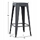 ΣΚΑΜΠΟ ΜΠΑΡ ΜΕΤΑΛΛΙΚΟ MELITA-PRO HM8642.50 ΣΕ ΓΚΡΙ 43x43x78Υεκ. ΣΚΑΜΠΟ ΜΠΑΡ ΜΕΤΑΛΛΙΚΟ MELITA-PRO HM8642.50 ΣΕ ΓΚΡΙ 43x43x78Υεκ.