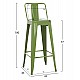 ΣΚΑΜΠΟ BAR ME ΠΛΑΤΗ ΜΕΤΑΛΛΙΚΟ MELITA-PRO HM8643.53 LIGHT OLIVE GREEN 42x42x100Υεκ. ΣΚΑΜΠΟ BAR ME ΠΛΑΤΗ ΜΕΤΑΛΛΙΚΟ MELITA-PRO HM8643.53 LIGHT OLIVE GREEN 42x42x100Υεκ.