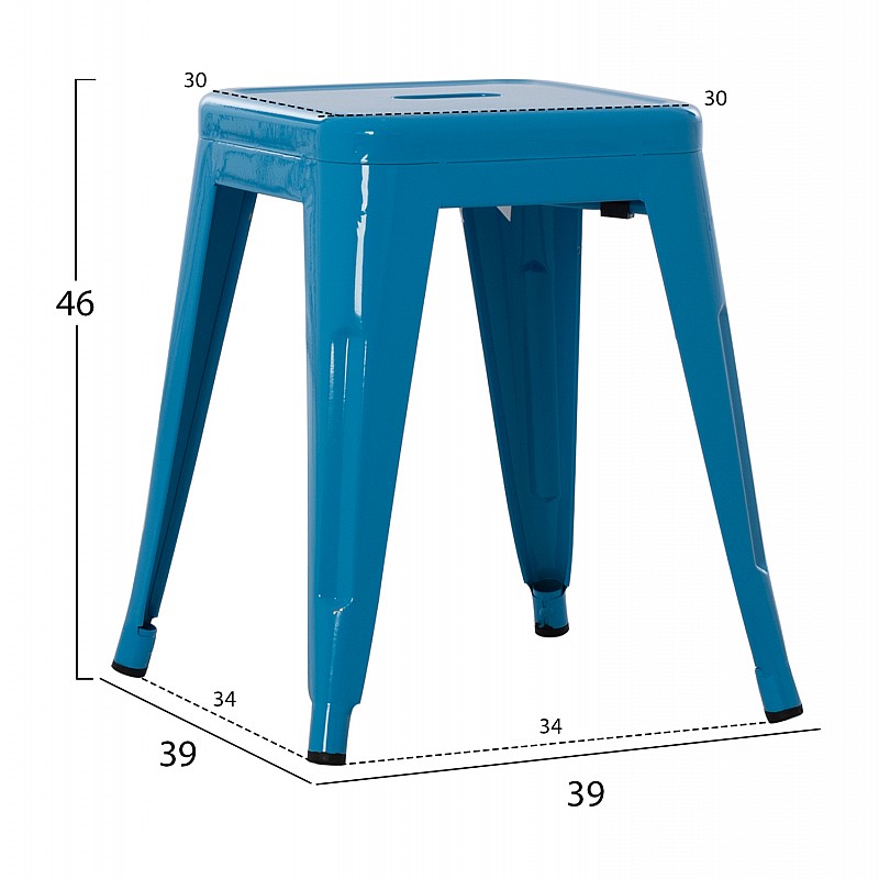 ΣΚΑΜΠΟ ΜΕΤΑΛΛΙΚΟ MELITA HM0096.48 ΣΕ ΜΠΛΕ ΧΡΩΜΑ 37x37x45Υεκ. ΣΚΑΜΠΟ ΜΕΤΑΛΛΙΚΟ MELITA HM0096.48 ΣΕ ΜΠΛΕ ΧΡΩΜΑ 37x37x45Υεκ.