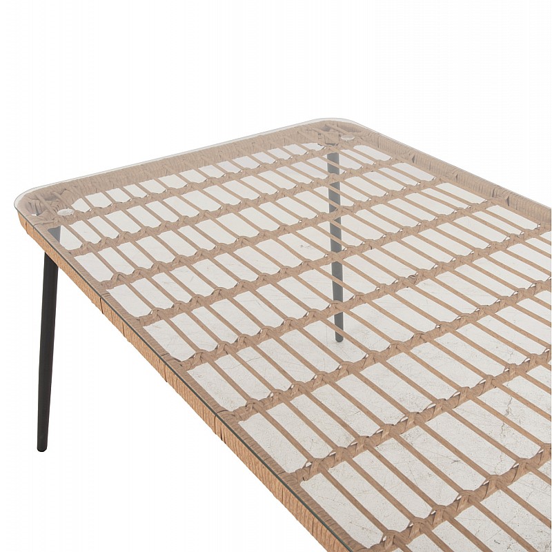 ΤΡΑΠΕΖΙ ΟΡΘΟΓΩΝΙΟ ALLEGRA HM5538.11 ΜΕΤΑΛ.ΜΑΥΡΟ-P.E. RATTAN ΦΥΣΙΚΟ 159,5x89,5x72Υεκ. ΤΡΑΠΕΖΙ ΟΡΘΟΓΩΝΙΟ ALLEGRA HM5538.11 ΜΕΤΑΛ.ΜΑΥΡΟ-P.E. RATTAN ΦΥΣΙΚΟ 159,5x89,5x72Υεκ.