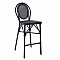 ΣΚΑΜΠΟ ΑΛΟΥΜΙΝΙΟΥ AZARIA HM5060 BAMBOO LOOK ΜΑΥΡΟ ΜΕ TEXTLINE 44x52x115Υεκ.