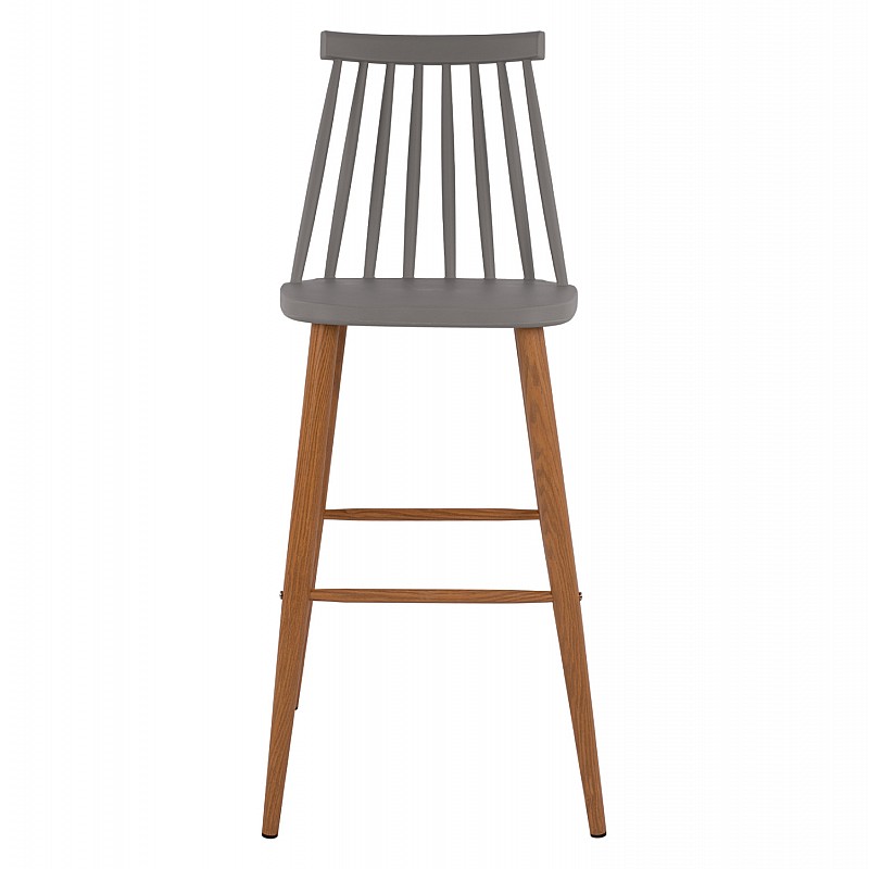 ΣΚΑΜΠΟ ΜΠΑΡ HM8459.10 VANESSA ΣΕ ΓΚΡΙ ΧΡΩΜΑ 43x49x107 εκ.