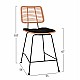 ΣΚΑΜΠΟ ΜΕΣΑΙΟΥ ΥΨΟΥΣ ALLEGRA HM5644 ΜΕΤΑΛΛΙΚΟ ΜΕ WICKER ΣΕ ΜΠΕΖ ΑΠΟΧΡΩΣΗ 55x56x107 εκ. ΣΚΑΜΠΟ ΜΕΣΑΙΟΥ ΥΨΟΥΣ ALLEGRA HM5644 ΜΕΤΑΛΛΙΚΟ ΜΕ WICKER ΣΕ ΜΠΕΖ ΑΠΟΧΡΩΣΗ 55x56x107 εκ.