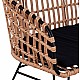 ΠΑΓΚΑΚΙ ΜΕΤΑΛΛΙΚΟ ALLEGRA HM5692 ΜΕ WICKER ΜΑΥΡΟ-ΜΠΕΖ 124x57x77Υ εκ. ΠΑΓΚΑΚΙ ΜΕΤΑΛΛΙΚΟ ALLEGRA HM5692 ΜΕ WICKER ΜΑΥΡΟ-ΜΠΕΖ 124x57x77Υ εκ.