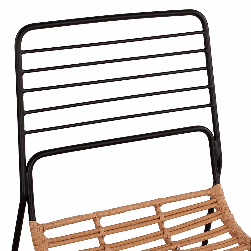 ΚΑΡΕΚΛΑ ΜΕΤΑΛΛΙΚΗ ALLEGRA HM5694 ΜΕ WICKER ΜΠΕΖ 51x54x83Υ εκ. ΚΑΡΕΚΛΑ ΜΕΤΑΛΛΙΚΗ ALLEGRA HM5694 ΜΕ WICKER ΜΠΕΖ 51x54x83Υ εκ.