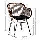 ΠΟΛΥΘΡΟΝΑ ΜΕ ΜΑΞΙΛΑΡΙ ΜΕΤΑΛΛΙΚΗ ALLEGRA HM5663 ΜΕ WICKER ΜΠΕΖ & ΜΑΥΡΟ ΧΡΩΜΑ 58x60x82Υ εκ. ΠΟΛΥΘΡΟΝΑ ΜΕ ΜΑΞΙΛΑΡΙ ΜΕΤΑΛΛΙΚΗ ALLEGRA HM5663 ΜΕ WICKER ΜΠΕΖ & ΜΑΥΡΟ ΧΡΩΜΑ 58x60x82Υ εκ.