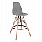ΣΚΑΜΠΟ ΜΠΑΡ RENATA HM0173.10 ΓΚΡΙ 58x56x107Υ εκ.