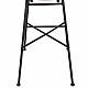 ΣΚΑΜΠΟ ΜΕΤΑΛΛΙΚΟ EDDIE ΜΕ ΜΑΞΙΛΑΡΙ HM5708 ΜΕ WICKER ΜΠΕΖ 45Χ46.5Χ115Υ εκ.