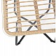 ΤΡΑΠΕΖΙ ΜΕΤΑΛΛΙΚΟ GERRY HM5717 ΜΕ WICKER ΜΠΕΖ 50x50x48,5 εκ. ΤΡΑΠΕΖΙ ΜΕΤΑΛΛΙΚΟ GERRY HM5717 ΜΕ WICKER ΜΠΕΖ 50x50x48,5 εκ.