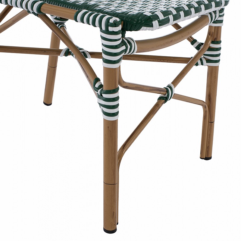 ΚΑΡΕΚΛΑ ΑΛΟΥΜΙΝΙΟΥ BAMBOO LOOK ΜΕ WICKER ΠΡΑΣΙΝΟ ΛΕΥΚΟ HM5792.01 47x55x98 εκ. ΚΑΡΕΚΛΑ ΑΛΟΥΜΙΝΙΟΥ BAMBOO LOOK ΜΕ WICKER ΠΡΑΣΙΝΟ ΛΕΥΚΟ HM5792.01 47x55x98 εκ.