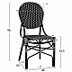 ΚΑΡΕΚΛΑ ΑΛΟΥΜΙΝΙΟΥ BAMBOO LOOK ΜΕ WICKER ΜΑΥΡΟ ΛΕΥΚΟ HM5792.02 46x60x96 εκ. ΚΑΡΕΚΛΑ ΑΛΟΥΜΙΝΙΟΥ BAMBOO LOOK ΜΕ WICKER ΜΑΥΡΟ ΛΕΥΚΟ HM5792.02 46x60x96 εκ.