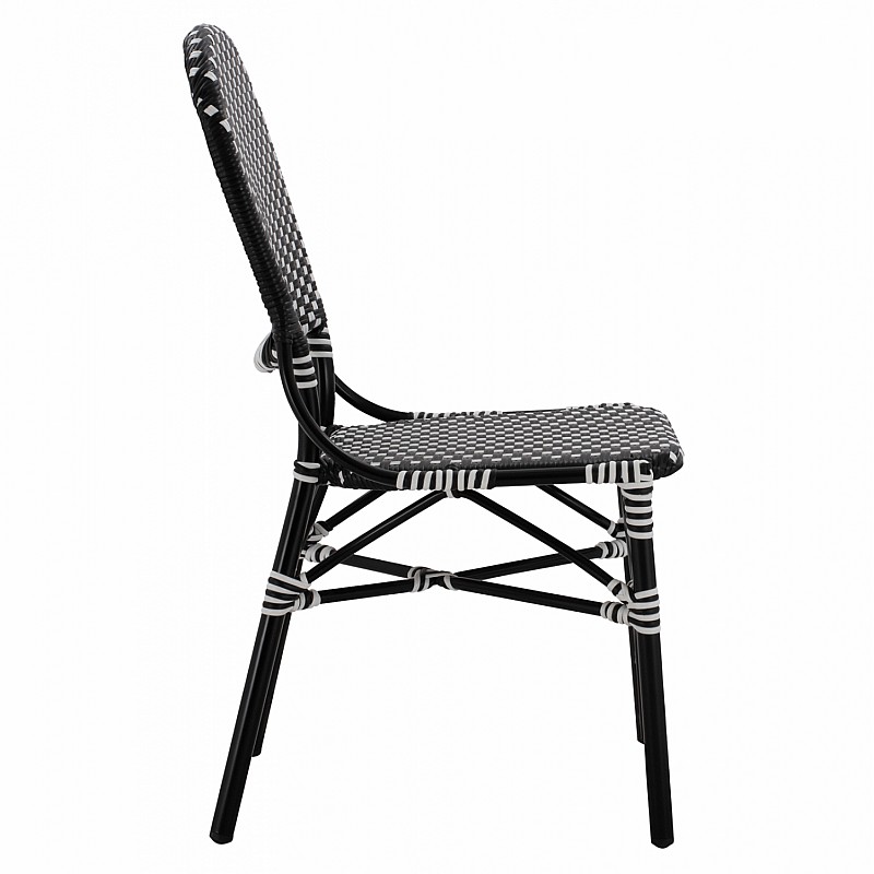 ΚΑΡΕΚΛΑ ΑΛΟΥΜΙΝΙΟΥ BAMBOO LOOK ΜΕ WICKER ΜΑΥΡΟ ΛΕΥΚΟ HM5792.02 46x60x96 εκ. ΚΑΡΕΚΛΑ ΑΛΟΥΜΙΝΙΟΥ BAMBOO LOOK ΜΕ WICKER ΜΑΥΡΟ ΛΕΥΚΟ HM5792.02 46x60x96 εκ.