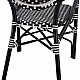 ΠΟΛΥΘΡΟΝΑ ΑΛΟΥΜΙΝΙΟΥ BAMBOO LOOK ΜΕ ΜΑΥΡΟ ΛΕΥΚΟ WICKER HM5793.02 56X63X96Y εκ.