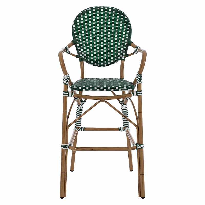 ΣΚΑΜΠΟ ΑΛΟΥΜΙΝΙΟΥ BAMBOO LOOK ΜΕ WICKER ΠΡΑΣΙΝΟ ΛΕΥΚΟ HM5794.01 56x60x126 εκ. ΣΚΑΜΠΟ ΑΛΟΥΜΙΝΙΟΥ BAMBOO LOOK ΜΕ WICKER ΠΡΑΣΙΝΟ ΛΕΥΚΟ HM5794.01 56x60x126 εκ.