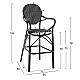 ΣΚΑΜΠΟ ΑΛΟΥΜΙΝΙΟΥ BAMBOO LOOK ΜΕ WICKER ΜΑΥΡΟ ΛΕΥΚΟ HM5794.02 56x60x126 εκ. ΣΚΑΜΠΟ ΑΛΟΥΜΙΝΙΟΥ BAMBOO LOOK ΜΕ WICKER ΜΑΥΡΟ ΛΕΥΚΟ HM5794.02 56x60x126 εκ.