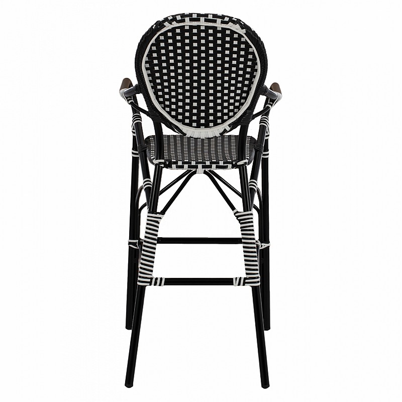 ΣΚΑΜΠΟ ΑΛΟΥΜΙΝΙΟΥ BAMBOO LOOK ΜΕ WICKER ΜΑΥΡΟ ΛΕΥΚΟ HM5794.02 56x60x126 εκ. ΣΚΑΜΠΟ ΑΛΟΥΜΙΝΙΟΥ BAMBOO LOOK ΜΕ WICKER ΜΑΥΡΟ ΛΕΥΚΟ HM5794.02 56x60x126 εκ.