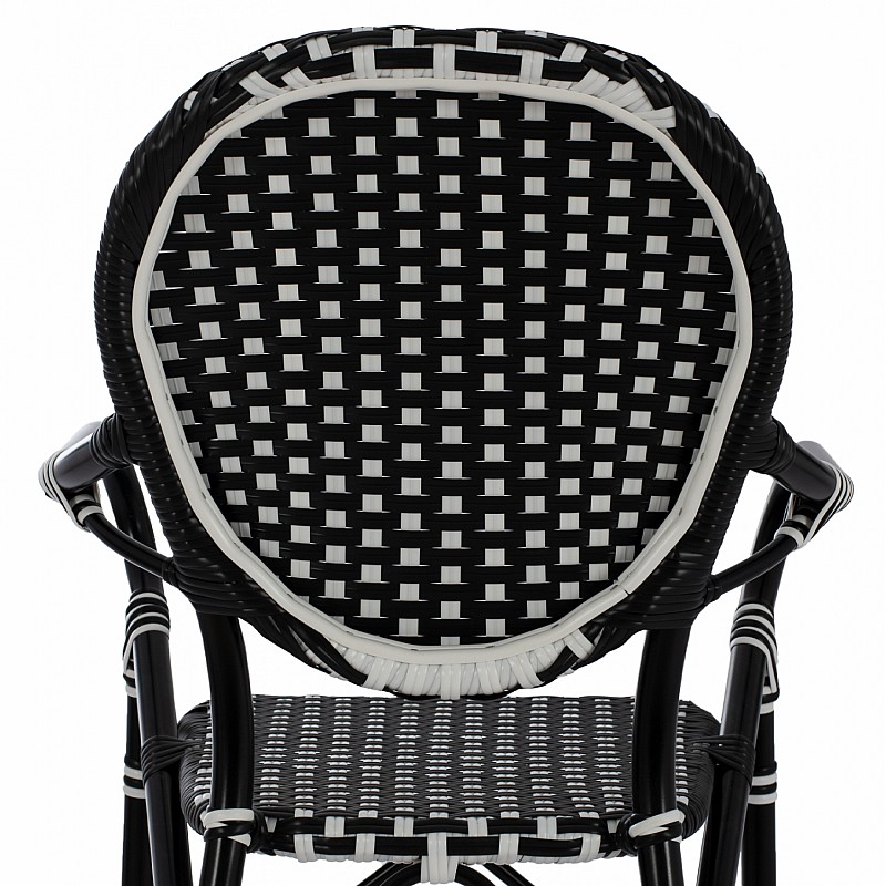 ΣΚΑΜΠΟ ΑΛΟΥΜΙΝΙΟΥ BAMBOO LOOK ΜΕ WICKER ΜΑΥΡΟ ΛΕΥΚΟ HM5794.02 56x60x126 εκ. ΣΚΑΜΠΟ ΑΛΟΥΜΙΝΙΟΥ BAMBOO LOOK ΜΕ WICKER ΜΑΥΡΟ ΛΕΥΚΟ HM5794.02 56x60x126 εκ.