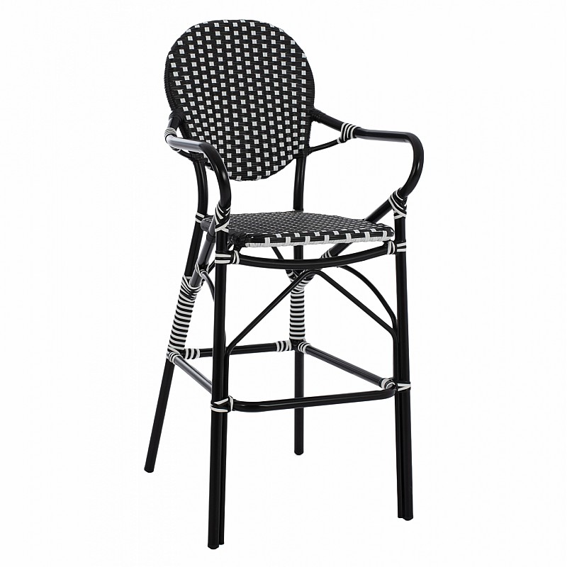 ΣΚΑΜΠΟ ΑΛΟΥΜΙΝΙΟΥ BAMBOO LOOK ΜΕ WICKER ΜΑΥΡΟ ΛΕΥΚΟ HM5794.02 56x60x126 εκ. ΣΚΑΜΠΟ ΑΛΟΥΜΙΝΙΟΥ BAMBOO LOOK ΜΕ WICKER ΜΑΥΡΟ ΛΕΥΚΟ HM5794.02 56x60x126 εκ.