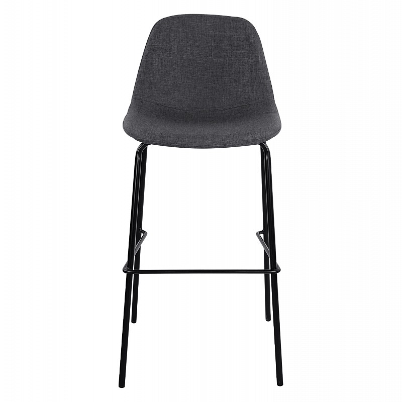 ΣΚΑΜΠΟ VINCENT HM9298.10 ΜΕΣΑΙΟΥ ΥΨΟΥΣ ΓΚΡΙ  ΜΕ ΜΕΤΑΛΛΙΚΑ ΠΟΔΙΑ 47x51x96 εκ.