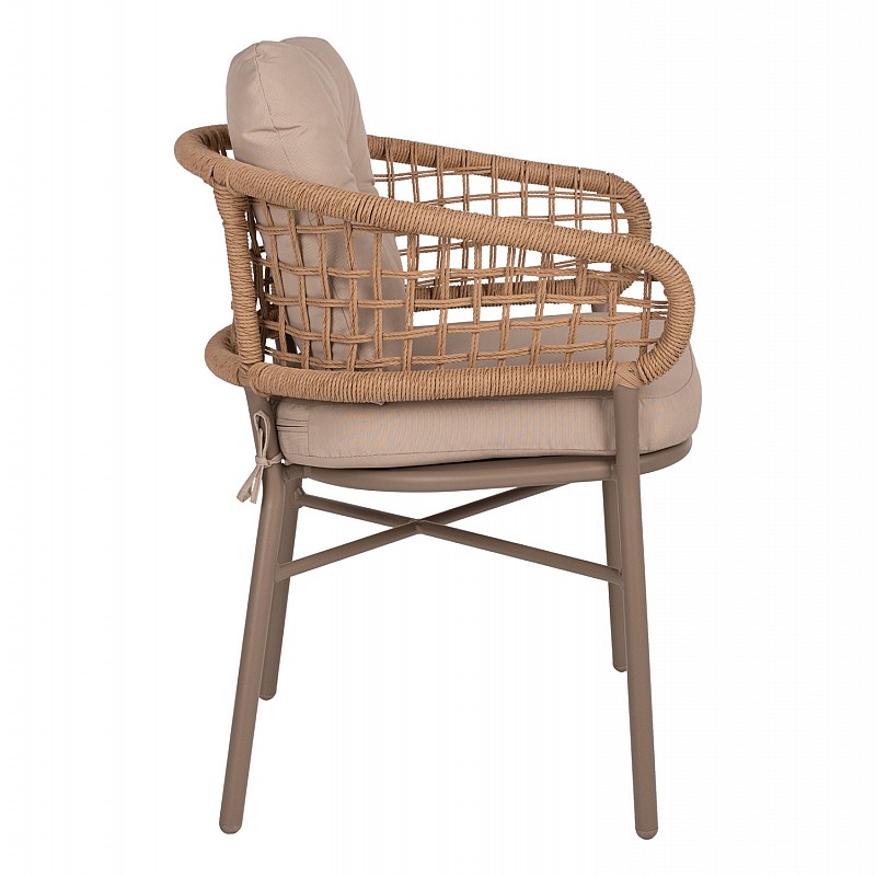 ΠΟΛΥΘΡΟΝΑ ΑΛΟΥΜΙΝΙΟΥ ΜΟΚΑ ΕΠΑΓΓΕΛΜ. RATTAN & ΜΑΞΙΛΑΡΙ ΜΠΕΖ HM5863.02 60x56x84 εκ. ΠΟΛΥΘΡΟΝΑ ΑΛΟΥΜΙΝΙΟΥ ΜΟΚΑ ΕΠΑΓΓΕΛΜ. RATTAN & ΜΑΞΙΛΑΡΙ ΜΠΕΖ HM5863.02 60x56x84 εκ.